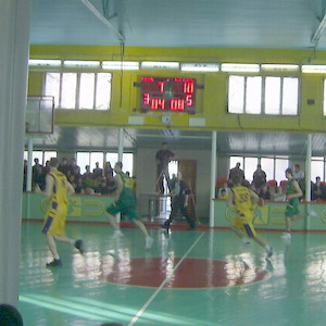 Табло для поведения соревнований по баскетболу на стадионе "ТРУД" г.Краснодар